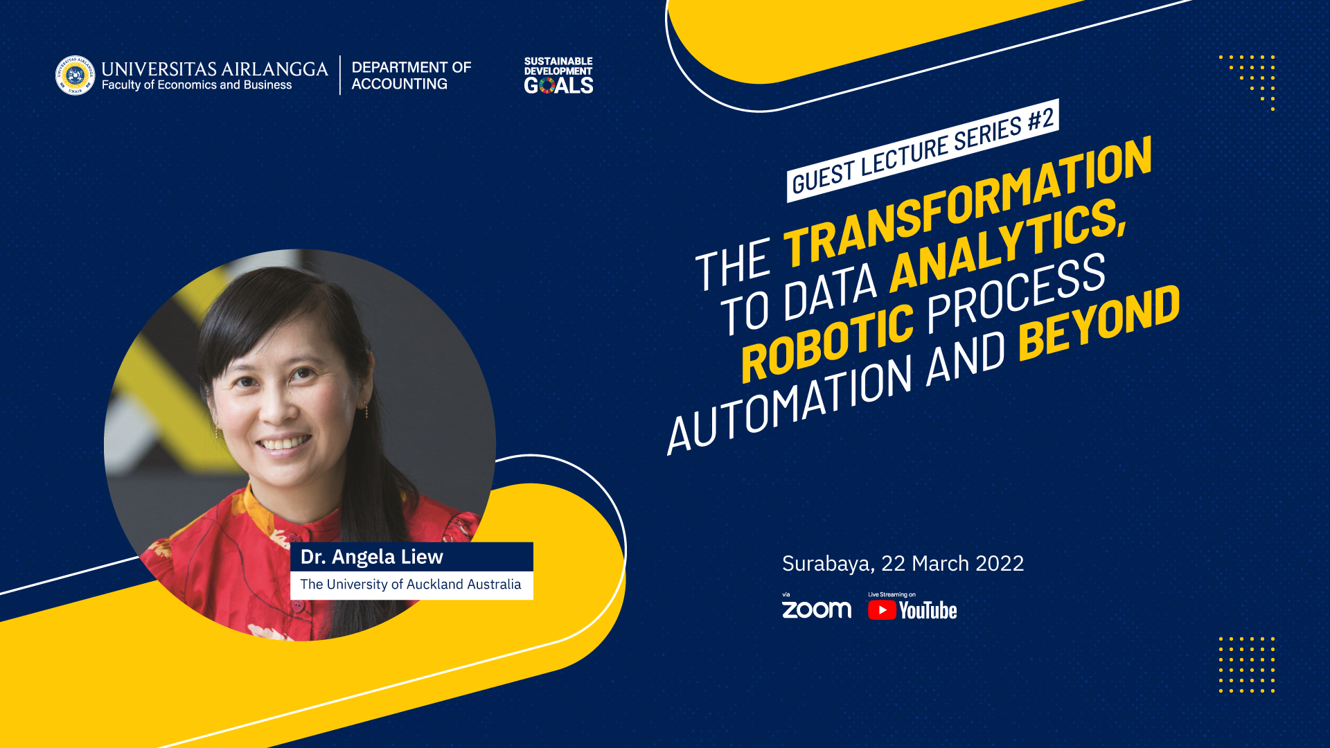 Guest Lecture #2: The Transformation to Data Analytics, RPA and Beyond